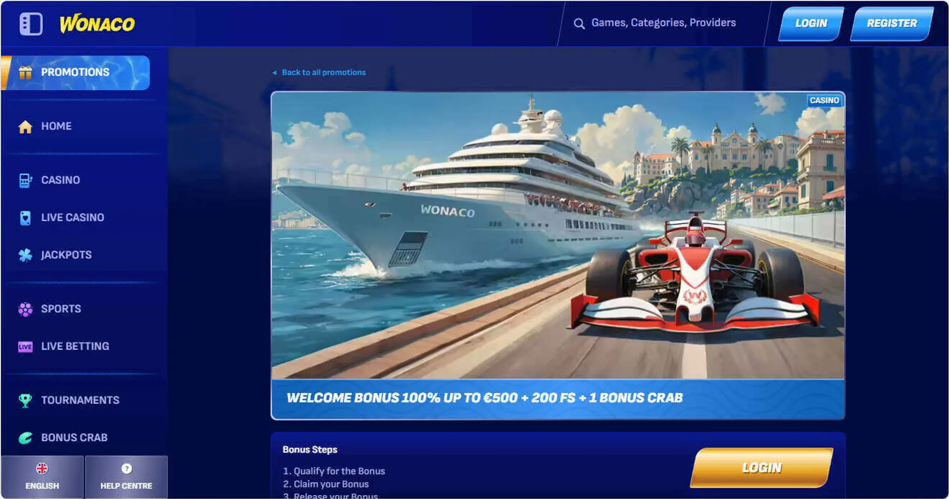 Casino bônus free spins